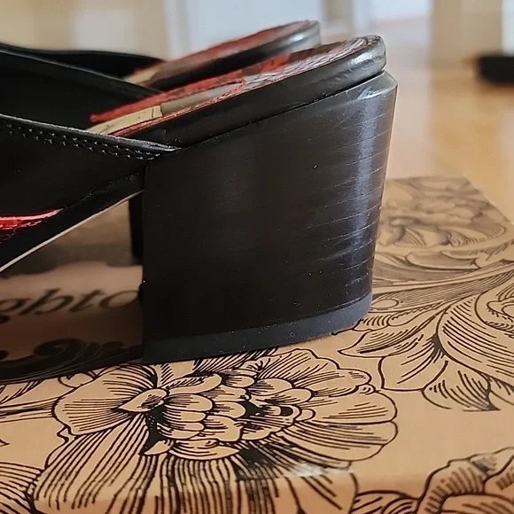 Brighton Vintage Western Mules - Picture 3 of 6